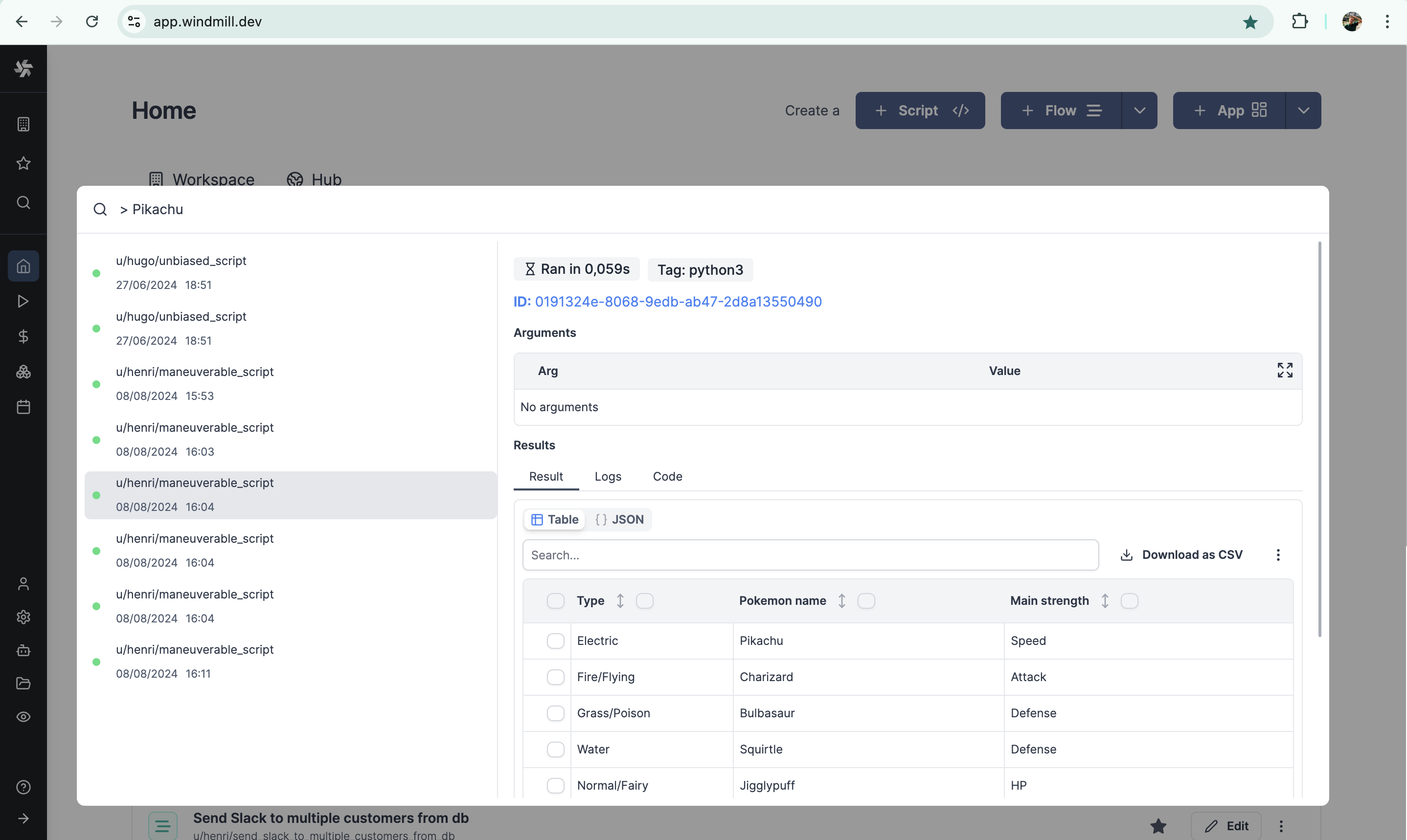 Search accross runs Search accross runs